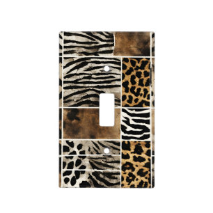 Animal Print - Single Toggle Light Switch