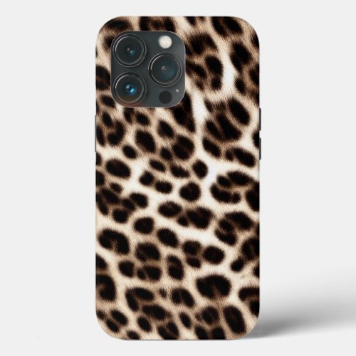 animal print texture fur skin cheetah leopard patt iPhone 13 pro case