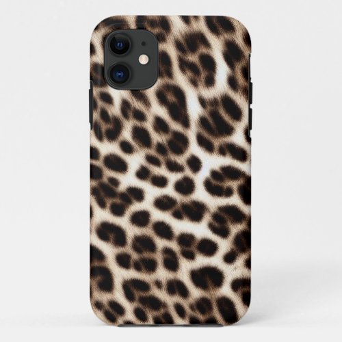 animal print texture fur skin cheetah leopard patt iPhone 11 case