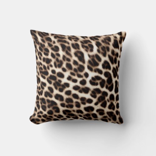 animal print texture fur skin cheetah leopard patt throw pillow