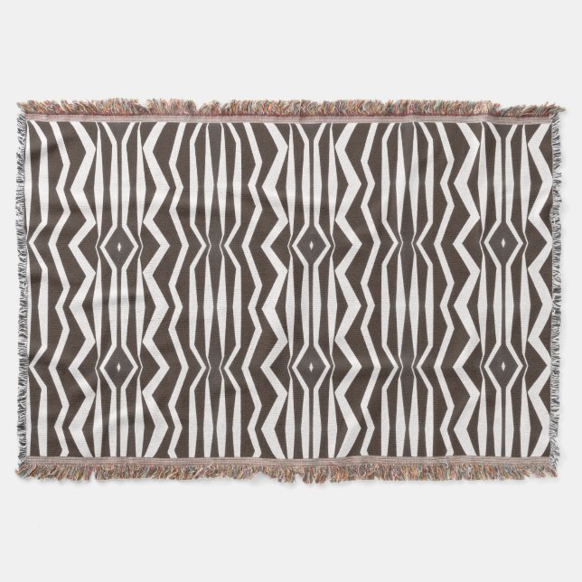 Animal Print Throw Blanket (Front)