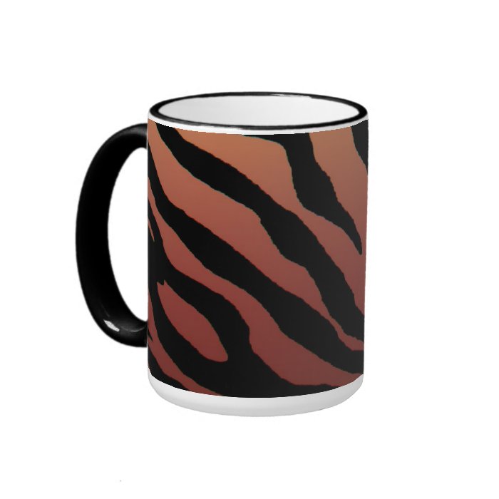 Animal Print Tiger Striped Home Decor Mug