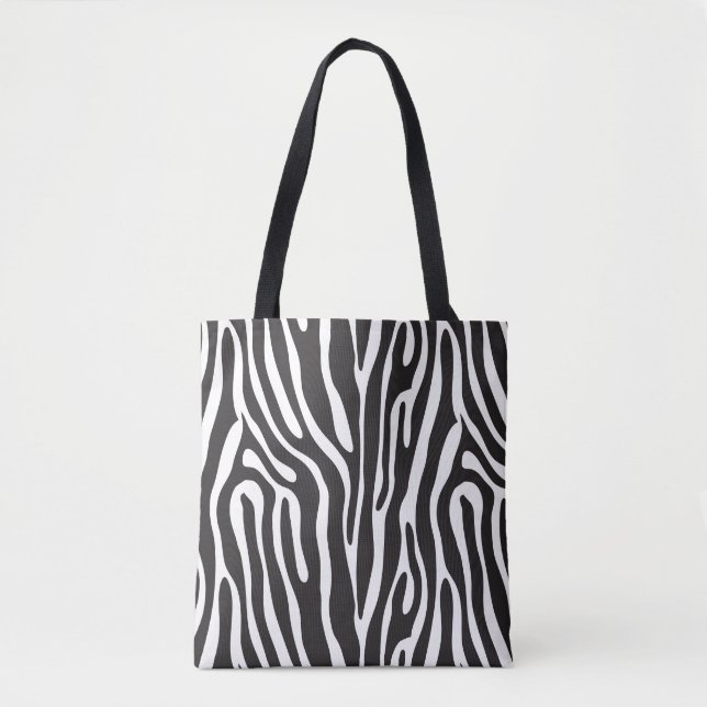 Animal Print Tote Bag (Front)