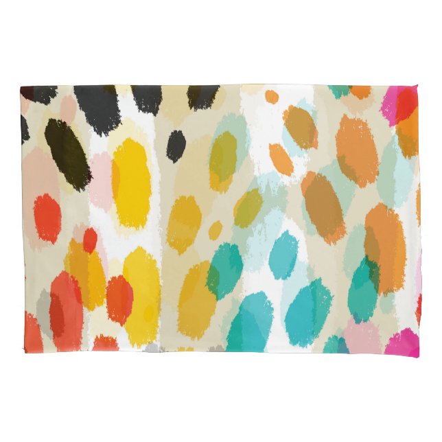 Animal Print Vintage Seamless Pattern Pillow Case (Front)