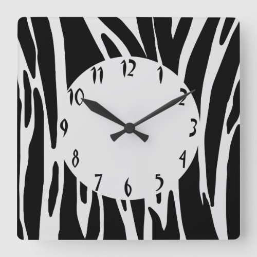 Animal Print Wall Clock