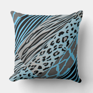 Animal Printed Zebra Stripe Pillow