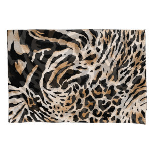 Animal Prints: Leopard Zebra Tiger Pillow Case