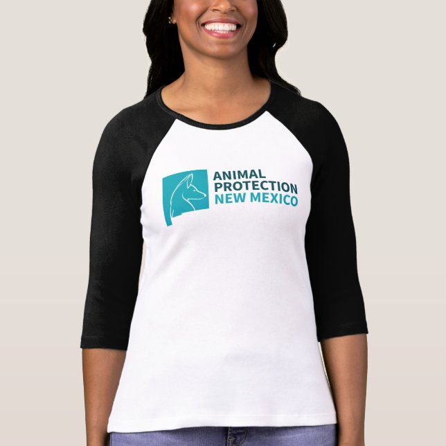 Animal Protection New Mexico - Baseball Jersey T-Shirt (Front)