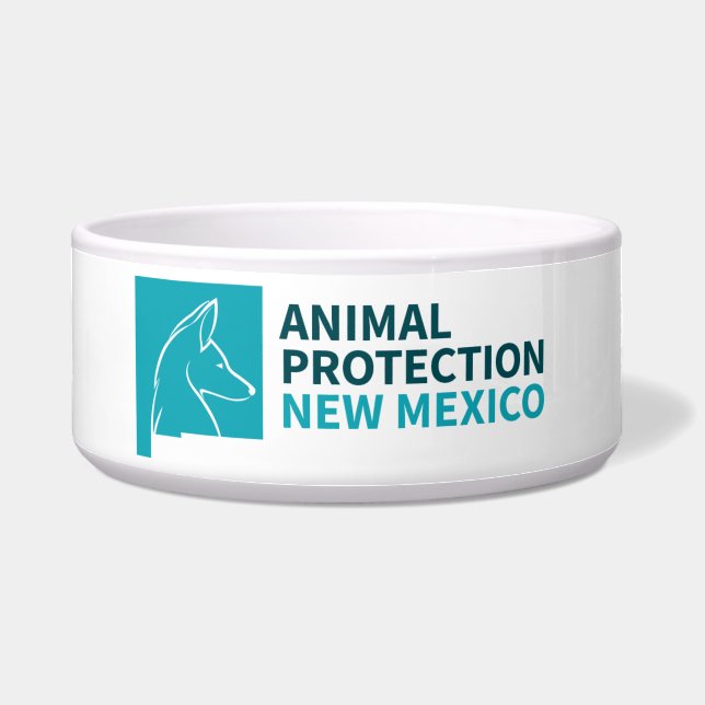 Animal Protection New Mexico - Dog Bowl (Front)