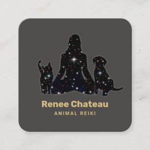 Animal Reiki Master Business Card