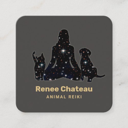 Animal Reiki Master Business Card