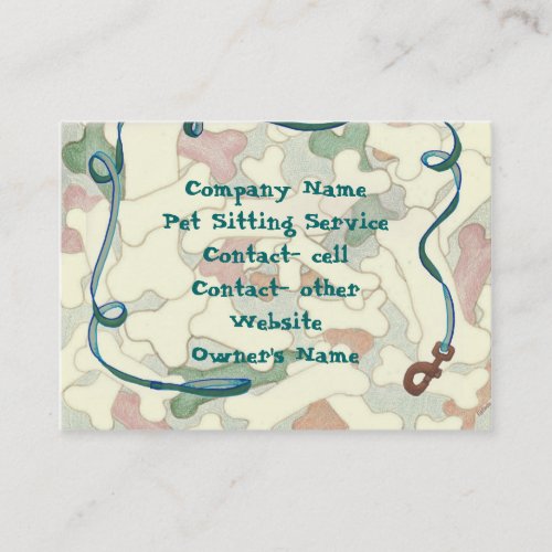 Animal Related Business Card