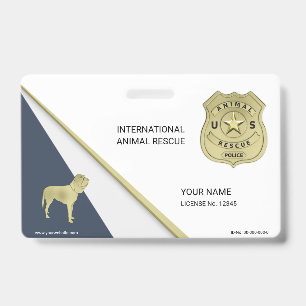 Animal Rescue Badge