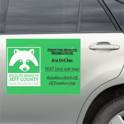 ANIMAL RESCUE CAR MAGNET