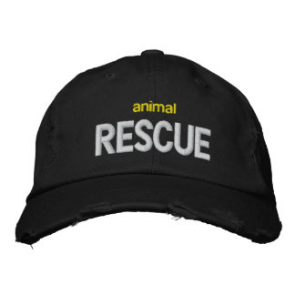 animal RESCUE Embroidered Baseball Cap