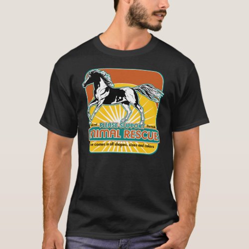 Animal Rescue Horse T_Shirt
