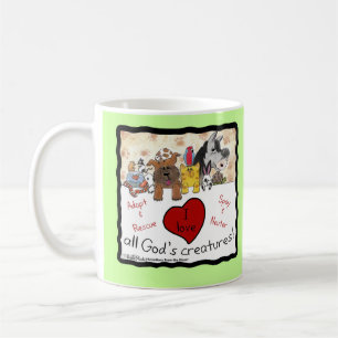 Animal Rescue-I love All God’s Creatures Coffee Mug