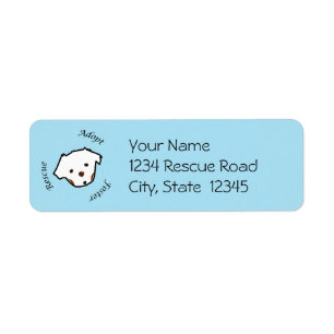 Animal Rescue Label