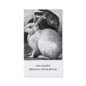 Animal Rescue Or Shelter Business Card