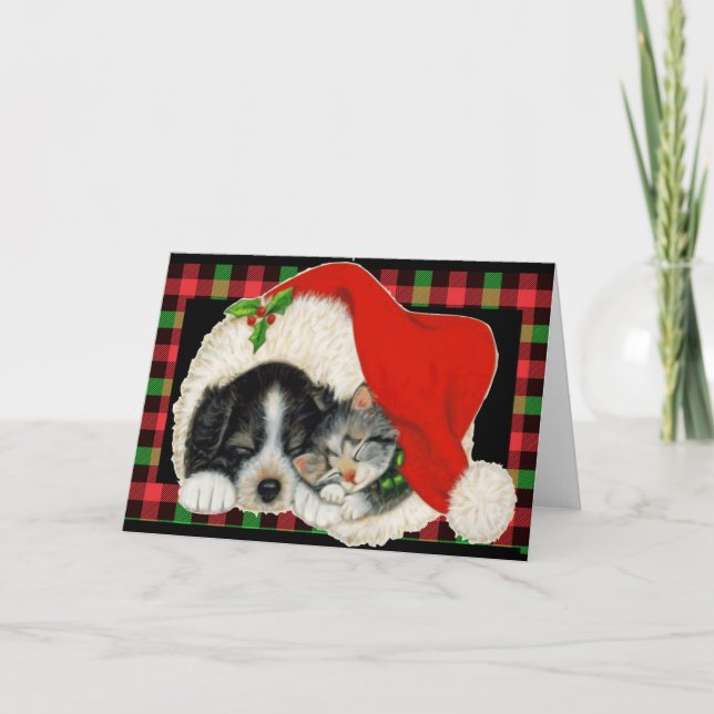 Animal Rescue Santa Card (Front)