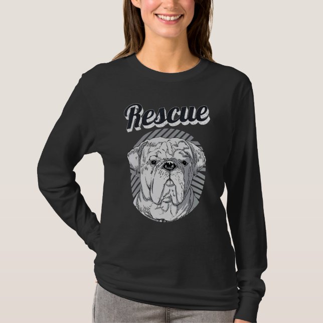 Animal Rescue Saving Abandoned Furry Friends Anima T-Shirt (Front)