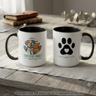 Animal Rescue Society Volunteer Appreciation Two-Tone Coffee Mug