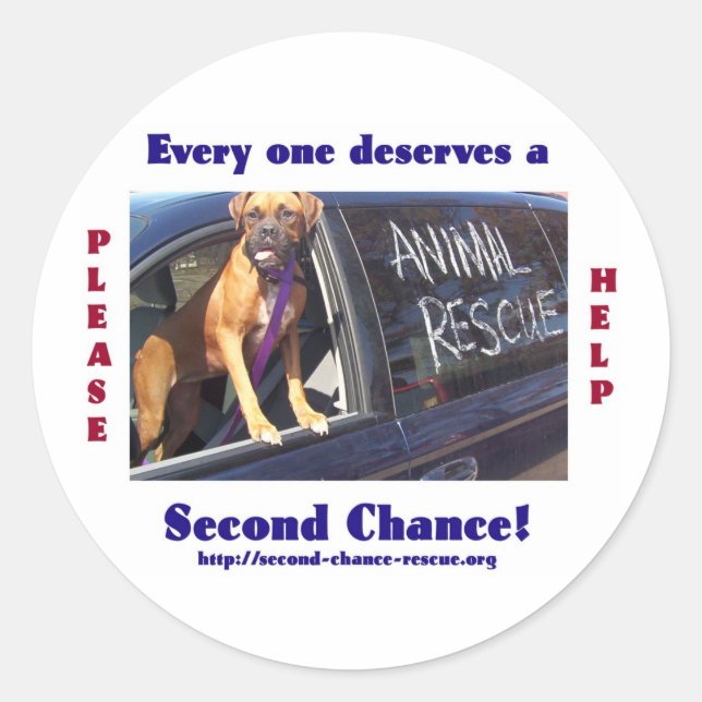 Animal Rescue Stickers (Front)