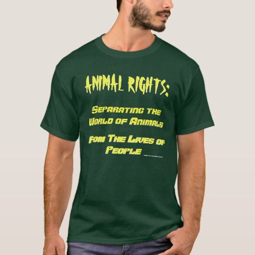 Animal Rights Definition T_Shirt