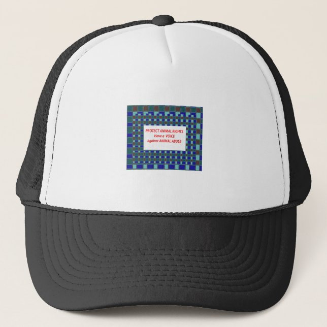 Animal Rights-Healty Living Habitat in Wild being Trucker Hat (Front)
