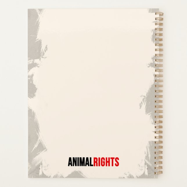 Animal Rights Planner (Back)