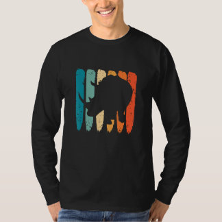 Animal Rights Rhinos Rhinoceros Retro Wildlife Rhi T-Shirt