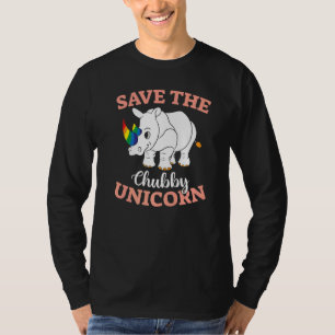 Animal Rights Save The Chubby Unicorns T-Shirt