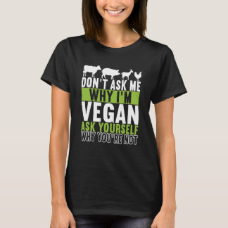 Animal Rights Vegan Vegetarian  6 T-Shirt