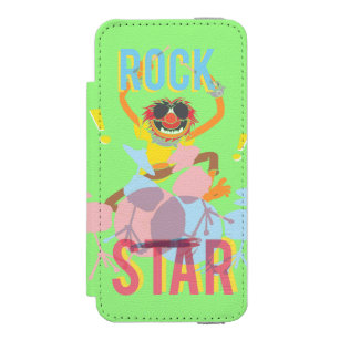 Animal - Rock Star iPhone SE/5/5s Wallet Case