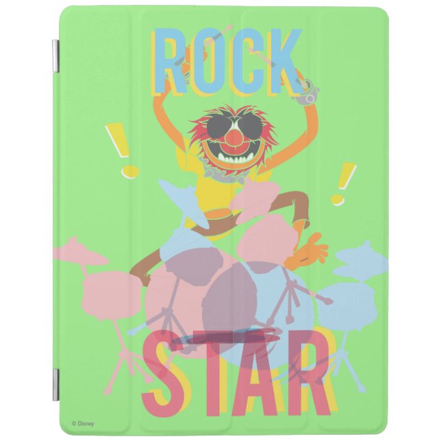 Animal - Rock Star iPad Smart Cover (Front)