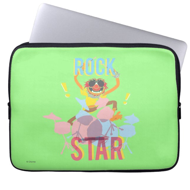Animal - Rock Star Laptop Sleeve (Front)