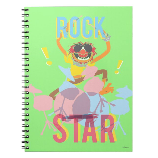 Animal - Rock Star Notebook (Front)