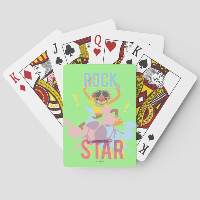 Animal - Rock Star Playing Cards (Back)