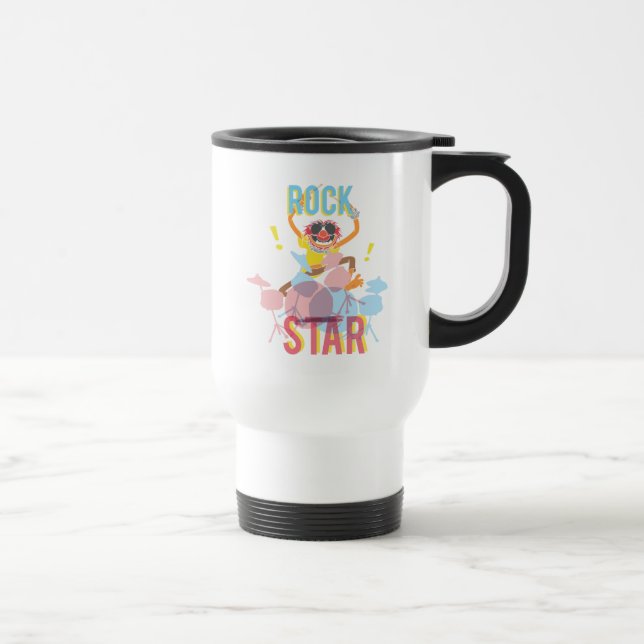 Animal - Rock Star Travel Mug (Right)