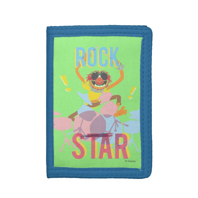 Animal - Rock Star Trifold Wallet (Front Vertical)