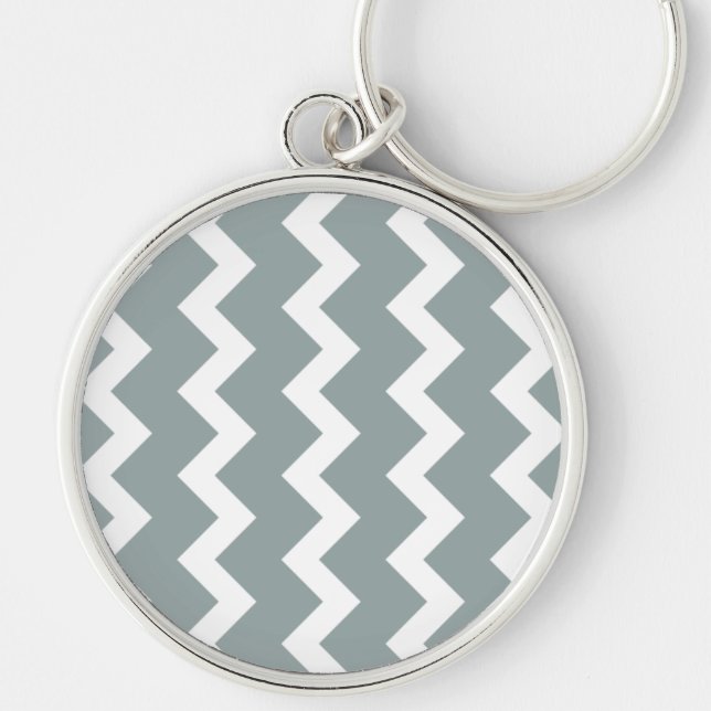 Animal round pattern  keychain (Front)
