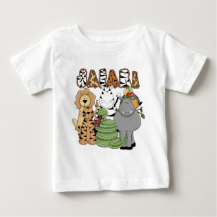 Animal Safari Baby T-Shirt