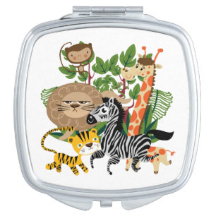 Animal Safari Compact Mirror
