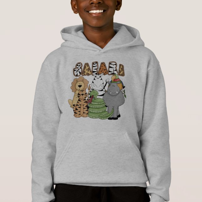 Animal Safari Hoodie (Front)