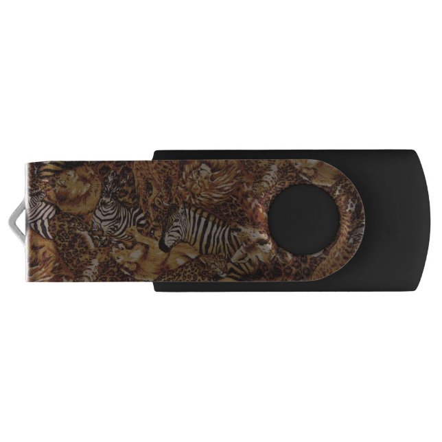 ANIMAL SAFARI JUNGLE FLASH DRIVE (Back)