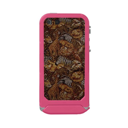 ANIMAL SAFARI JUNGLE WATERPROOF iPhone SE55s CASE