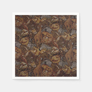 ANIMAL SAFARI JUNGLE NAPKINS