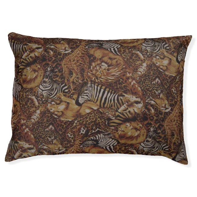 ANIMAL SAFARI JUNGLE PET BED (Front)