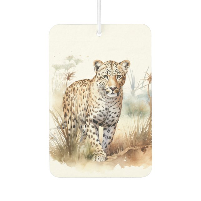 Animal Safari Leopard Air Freshener (Front)