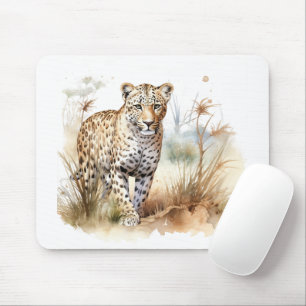 Animal Safari Leopard Mouse Pad